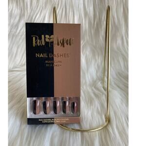 Red Aspen Nail Dashes- Grace and Balance (Medium black/brown nails